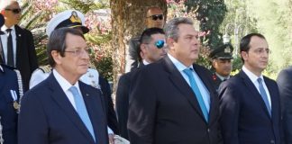 Καμμένος στην Κύπρο, στις εκδηλώσεις για την 58η επέτειο