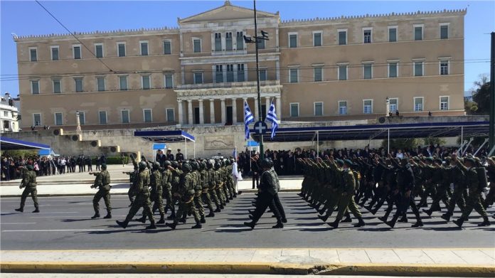 Στρατιωτική παρέλαση 25 Μαρτίου 2022