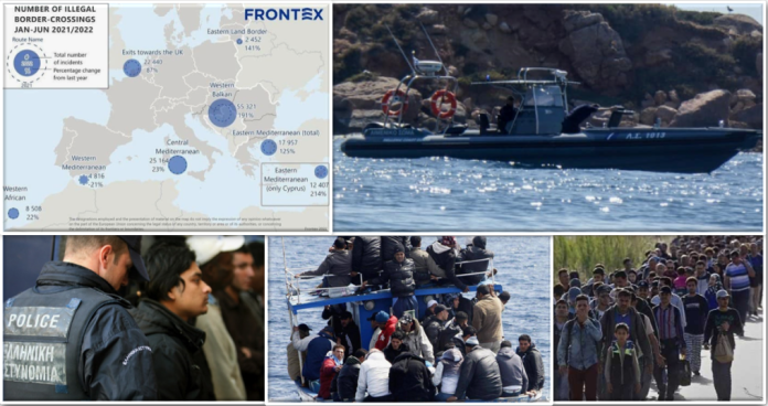 ΠΑΡΑΝΟΜΗ ΜΕΤΑΝΑΣΤΕΥΣΗ FRONTEX ΕΒΡΟΣ ΝΗΣΙΑ